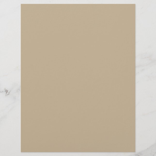 Khaki Briefbogen (Vorderseite)