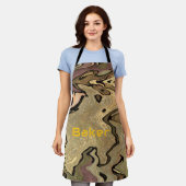 Khaki Camouflage tarouflage Cook Baker personalisi Schürze (Getragen)