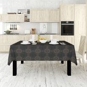 Khaki crocodylus porosus mandala Muster Tischdecke