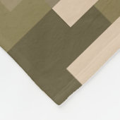 Khaki Digital Camouflage Fleece Blanket (Ecke)