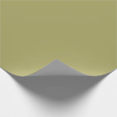Khaki Geschenkpapier (Ecke)