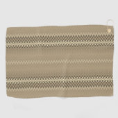 Khaki Golfhandtuch (Horizontal)