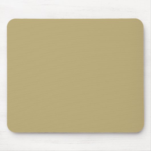 Khaki, hellbraune Mode, Solid Color Background Mousepad (Vorne)