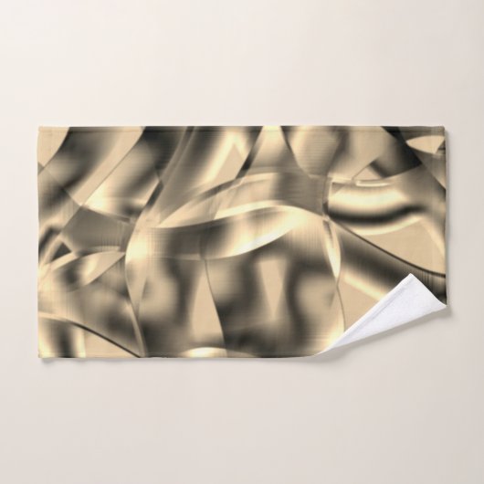 Khaki- oder Beige-Formen, in hellen Tönen Badhandtuch Set (Handtuch)