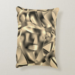 Khaki- oder Beige-Formen, in hellen Tönen Dekokissen