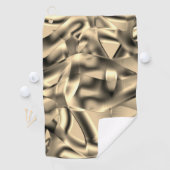 Khaki- oder Beige-Formen, in hellen Tönen Golfhandtuch (Insitu)