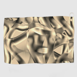 Khaki- oder Beige-Formen, in hellen Tönen Golfhandtuch