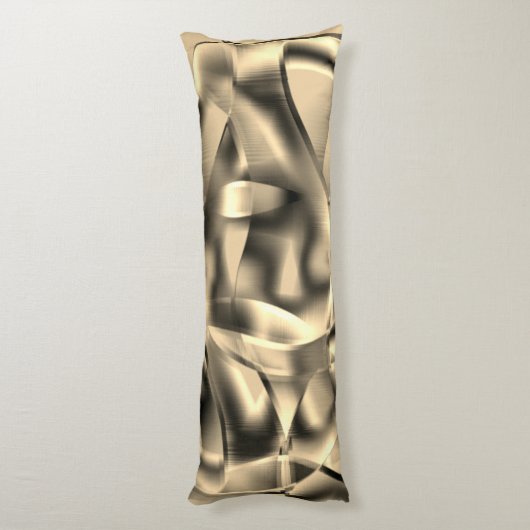 Khaki- oder Beige-Formen, in hellen Tönen Seitenschläferkissen (Rückseite (Vertikal))