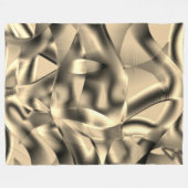 Khaki- oder Beige-Gebärde in kräftigen Tönen Fleecedecke (Vorderseite (Horizontal))