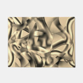 Khaki- oder Beige-Gebärde in kräftigen Tönen Fußmatte (Vorderseite)