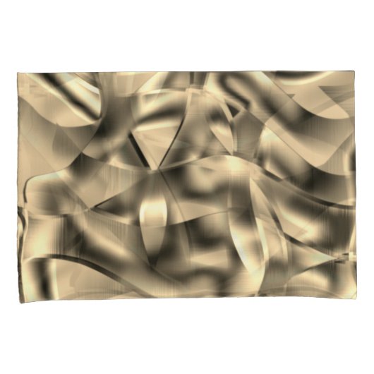 Khaki- oder Beige-Gebärde in kräftigen Tönen Kissenbezug (Vorderseite-Rechts)