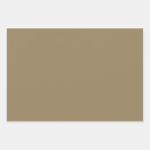 Khaki Palesth Pattern Design Geschenkpapier Set (Vorderseite 3)