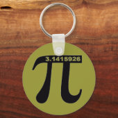 Khaki Pi Schlüsselanhänger (Vorderseite)
