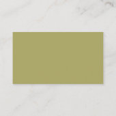 Khaki Platzkarte (Rückseite)