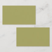 Khaki Platzkarte (Vorne/Hinten)
