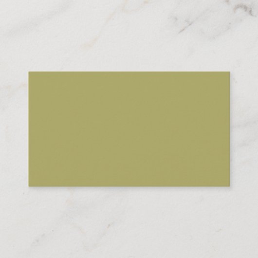 Khaki Platzkarte (Vorderseite)