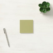Khaki Post-it Klebezettel (Büro)