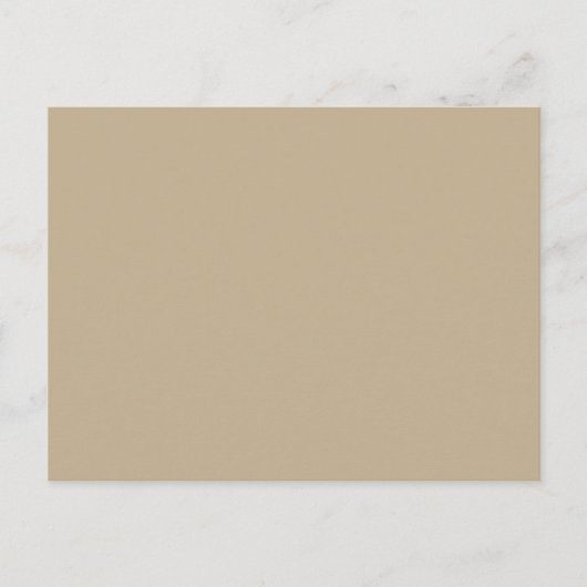 Khaki Postkarte (Vorderseite)