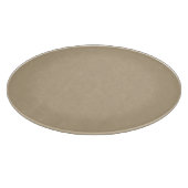 Khaki Round Glass Cutting Board Schneidebrett (Ecke)