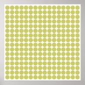 Khaki Safari Dot Poster (Vorne)