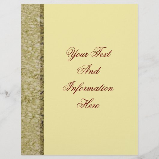 Khaki Sand Stone Flyer (Vorne)