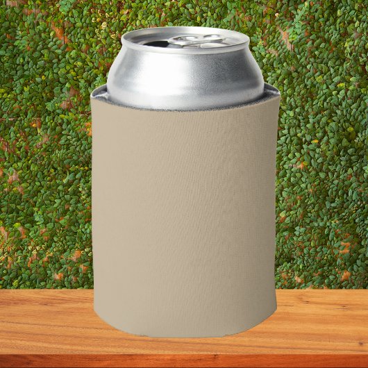 Khaki Solid Color Dosenkühler