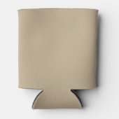 Khaki Solid Color Dosenkühler (Vorderseite)