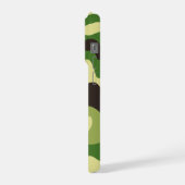 Khaki-Tarnmuster iPhone Hülle (Linke Seite)