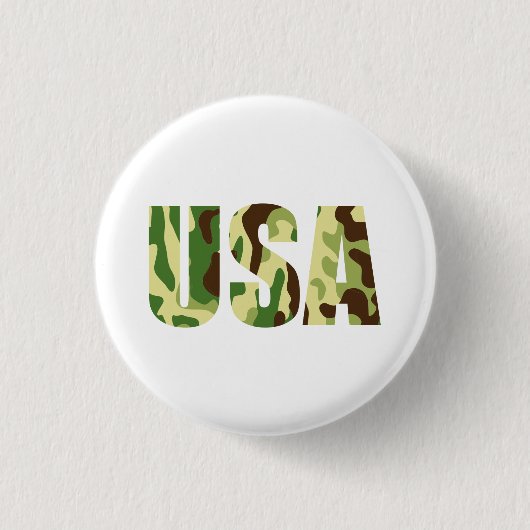 Khaki-Tarnschild Button (Vorderseite)