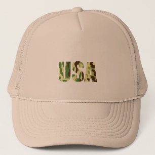 Khaki-Tarnschild Truckerkappe
