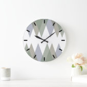 Khaki triangles große wanduhr (Zuhause)