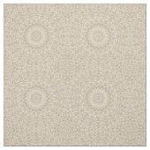 Khaki und Mandala-Muster Stoff (Muster)