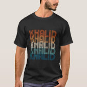 Khalid mein Name ist Khalid Khalid T-Shirt (Vorderseite)