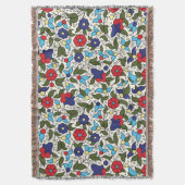 Khalili Floral Decke (Vorderseite Vertikal)