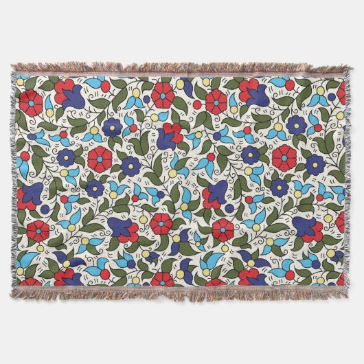 Khalili Floral Decke (Vorderseite)