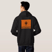 Khalistan Flag Apparel Hoodie (Schwarz voll)