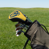 Khalistan-Flagge (vorgeschlagen) Golf Headcover (In SItu)