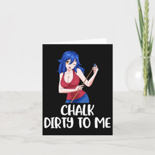 Khalk, der mir in Billard schuld ist Karte