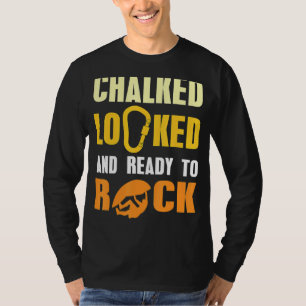 Khalkiert, verschlossen und fertig zum Rock Coolen T-Shirt