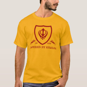 Khalsa - orange T - Shirt