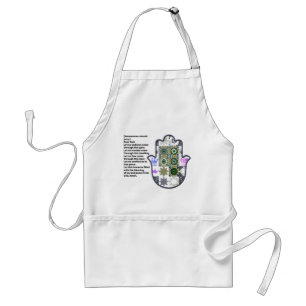 Khamsa Hand Schürze 1 Eigentümer