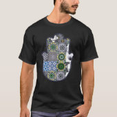 Khamsa oder Hamsa Hand 2b Männer T-Shirt (Vorderseite)