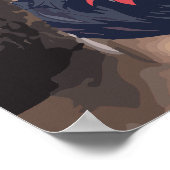 Khamzat Borz Chimaev Poster (Ecke)