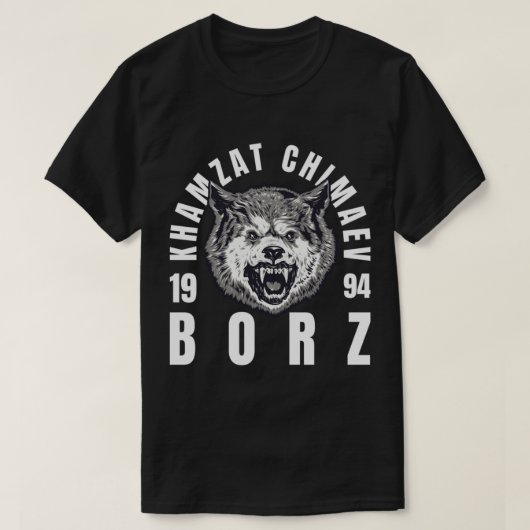 Khamzat Borz Chimaev T-Shirt (Design vorne)