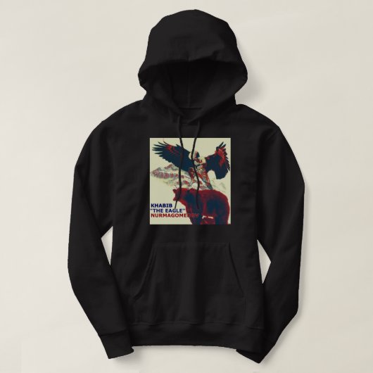 Khamzat Chimaev "THE WOLF" Cla Hoodie (Design vorne)