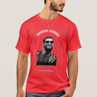 Khamzat Chimaev Tschetschenien Gangster MIXED MART T-Shirt