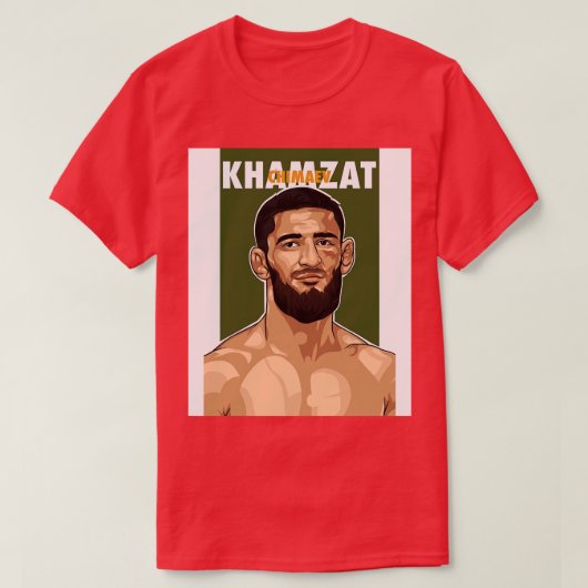 Khamzat Chimaev TShirt (Design vorne)