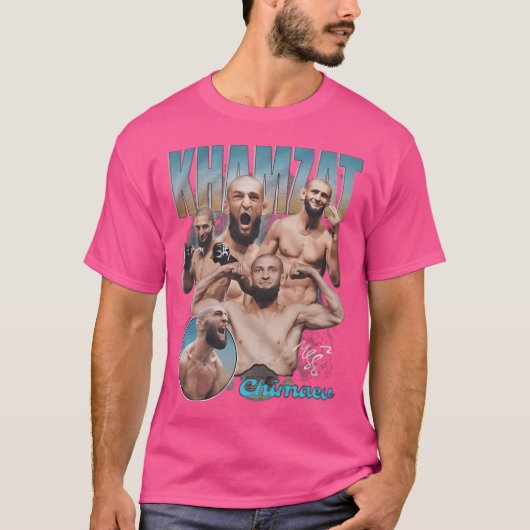 Khamzat Chimaev Vintag T-Shirt (Vorderseite)