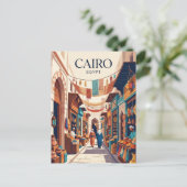 Khan el-Khalili Ägypten Postkarte (Stehend Vorderseite)