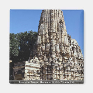 Khandariya Tempel, Khajuraho, Madhya Pradesh, Indi Magnet